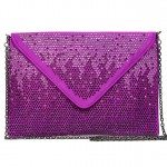 ON SALE! - $24.99 - Evening Bag - Satin Envelop Clutch w/ Gradient Colored Rhinestones ON SALE! - $24.99 - Evening Bag - Satin Envelop Clutch w/ Gradient Colored Rhinestones